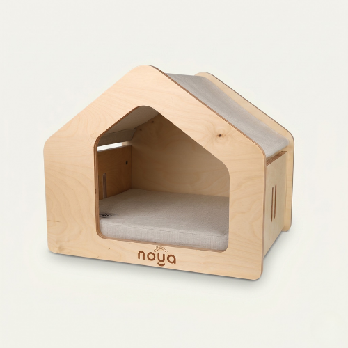Sade – Minimal Ahşap Kedi & Köpek Evi