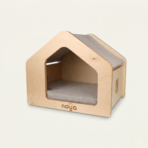 Sade – Minimal Ahşap Kedi & Köpek Evi